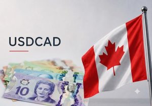 USD/CAD forex chart showing signs of a potential pullback after a strong bullish rally