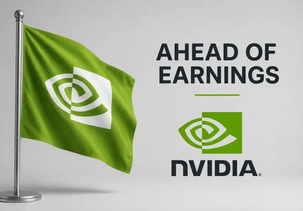 NVIDIA stock chart ahead of earnings showing a potential move toward the $175 price target