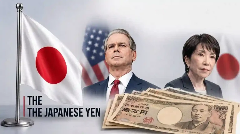 USD/JPY forex chart reacting after Japanese yen intervention with traders analyzing the next market direction